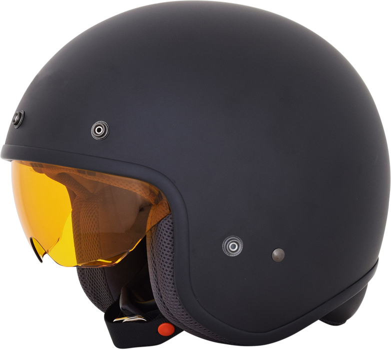 AFX FX-142 Motorcycle Helmet - Matte Black - XS 0104-2592