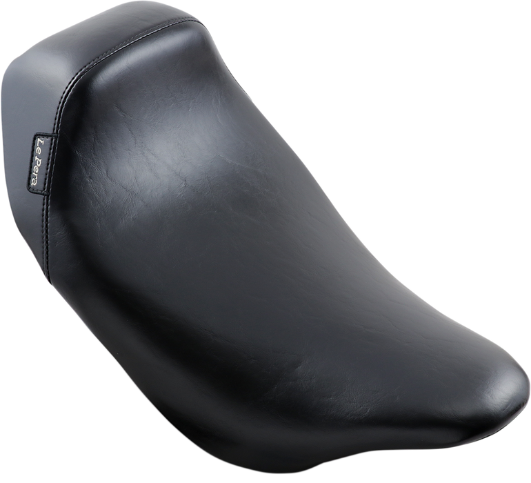 LE PERA Bare Bones Solo Seat - Smooth - Black - FLHT LK-005