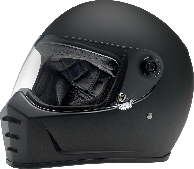 BILTWELL Lane Splitter Motorcycle Helmet - Flat Black - XS 1004-201-101