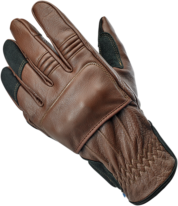 BILTWELL Belden Gloves - Chocolate/Black - Large 1505-0201-304