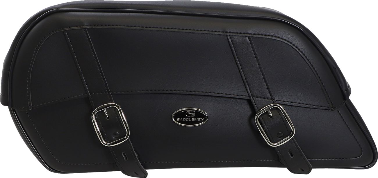 SADDLEMEN Drifter Slant Saddlebags - Extra Jumbo 3501-0321