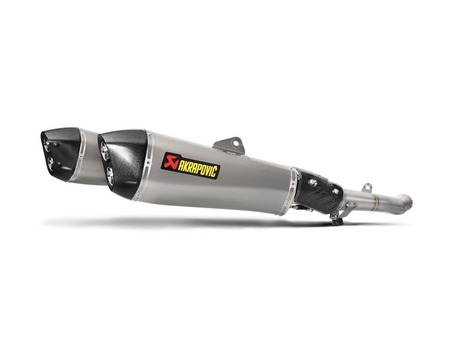 Akrapovic Slip-On Line Exhaust Kawasaki ZX14R 2012-2024 Tapered Muffler S-K14SO6-HZAAT