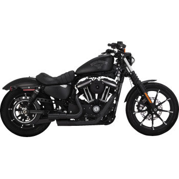 VANCE & HINES Mini Grenades Exhaust System - Matte Black Harley-Davidson 1200 XLCP 46884