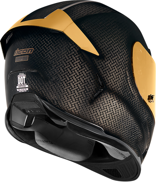 ICON Airframe Pro™ Motorcycle Helmet - Carbon - Gold - Small 0101-13243