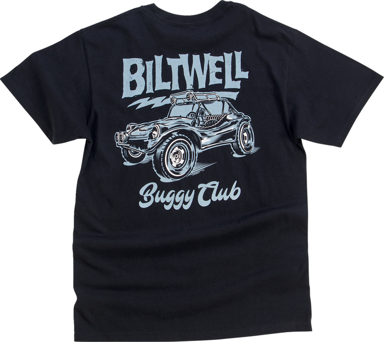 BILTWELL Buggy T-Shirt - Black - XL 8101-071-005