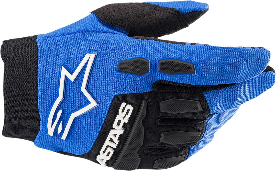 ALPINESTARS Youth Full Bore Gloves - Blue/Black - XS 3543622-713-XS