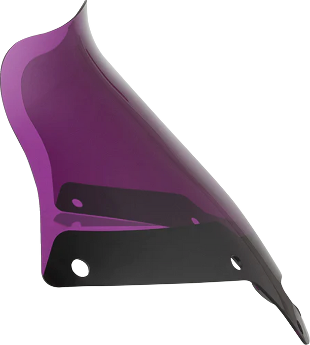 KLOCK WERKS Kolor Flare™ Sport Windshield - 8" - Purple - FXLRST KWW-02-0634