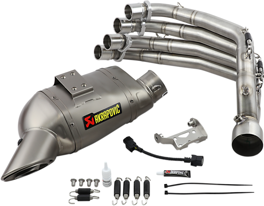 AKRAPOVIC Race Exhaust - Titanium  CBR650R /CB650F   S-H6R11-AFT 1810-2290