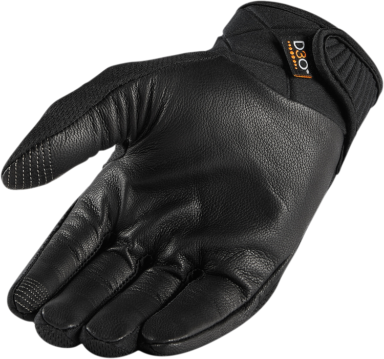 ICON Women's Anthem 2 Stealth CE™ Motorcycle Gloves - XL 3302-0733