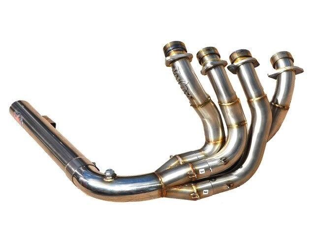 Suzuki Hayabusa 1999-2020 Competition Sidewinder Exhaust in Natural by Voodoo