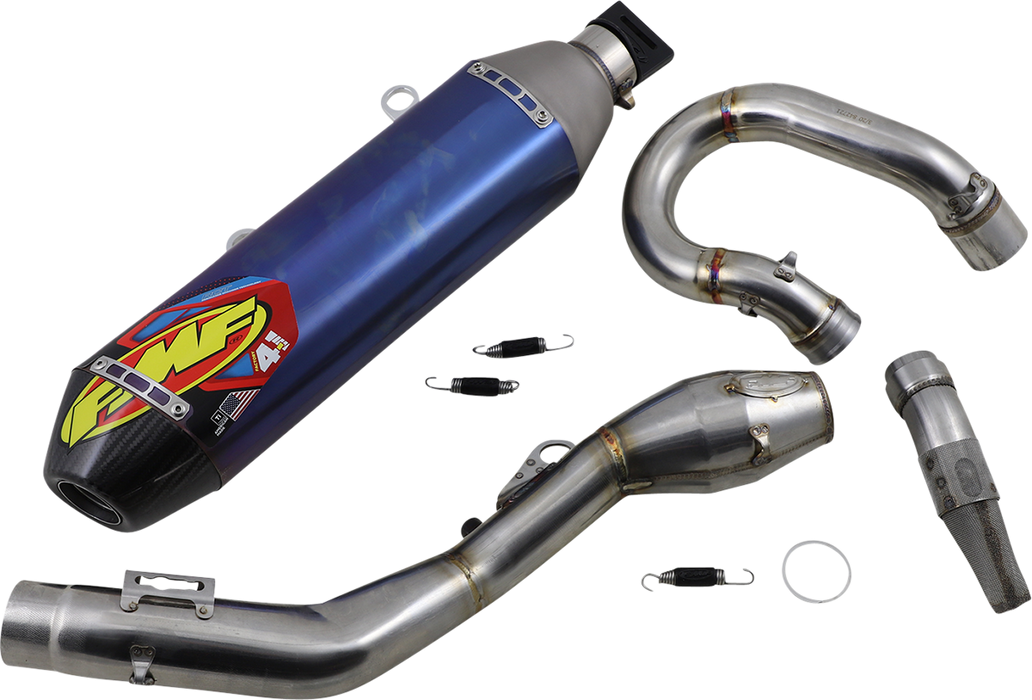 FMF 4.1 RCT Exhaust with MegaBomb - Anodized Titanium KTM 350 XCF-W 2020-2022 045653 1820-1957