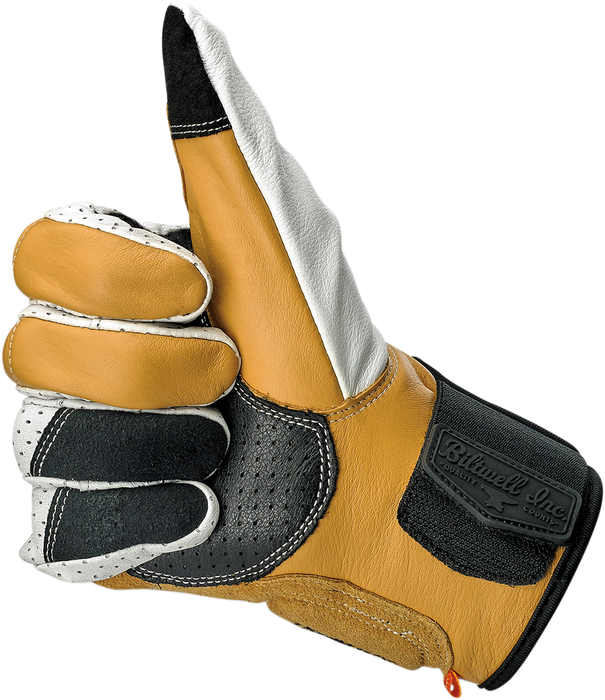 BILTWELL Borrego Gloves - Cement - Large 1506-0409-304