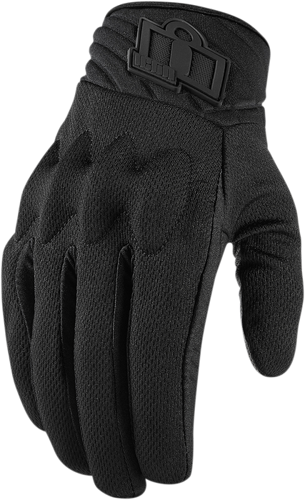 ICON Women's Anthem 2 Stealth CE™ Motorcycle Gloves - XL 3302-0733