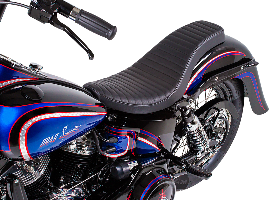 KLOCK WERKS 4" Stretched Rear Fender - Frenched - 7.125" W KWF-02-0302