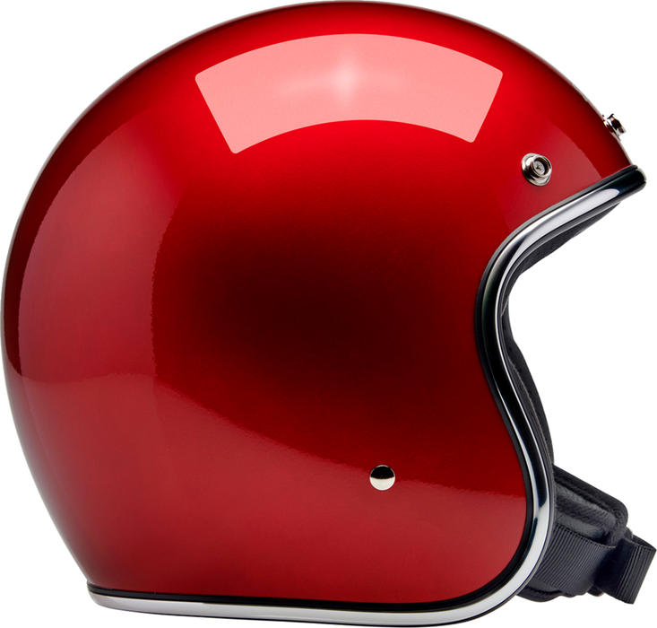 BILTWELL Bonanza Motorcycle Helmet - Metallic Cherry Red - XS 1001-351-201