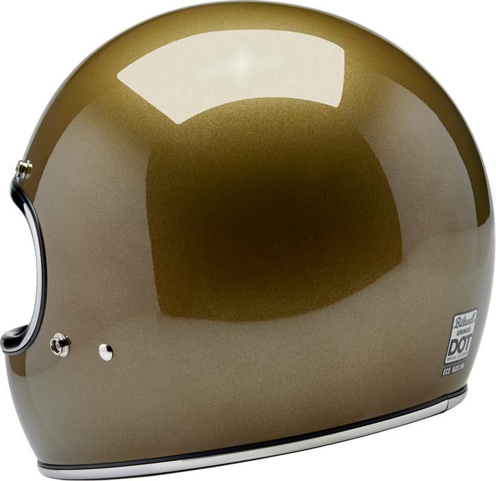 BILTWELL Gringo Motorcycle Helmet - Ugly Gold - XL 1002-363-505