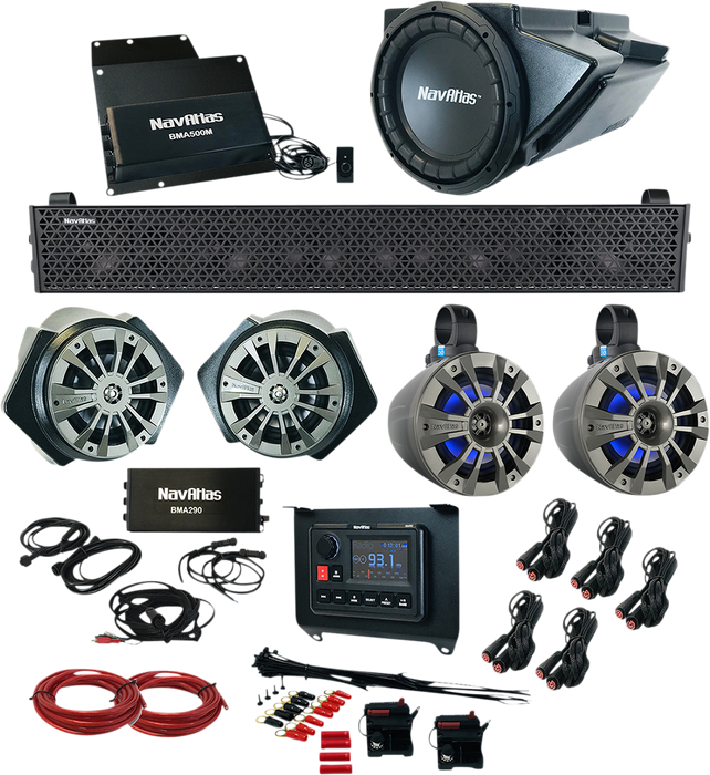 NAVATLAS Audio Kit - Zone 5 - Turbo RZR1ZONE5