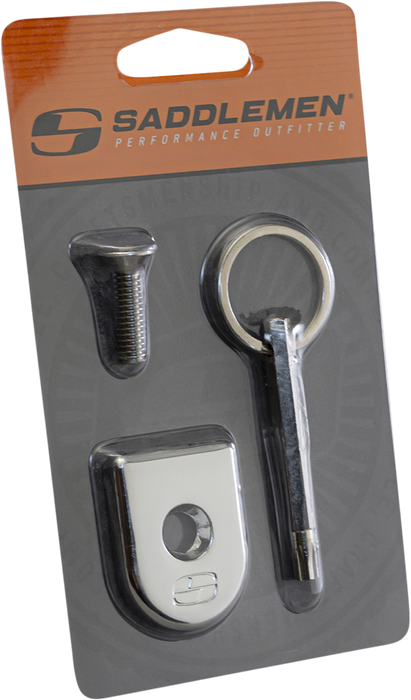 SADDLEMEN Security Seat Screw - Chrome 8911C