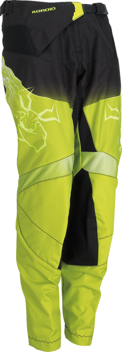 MOOSE RACING Youth Agroid Pants - Hi-Vis/Black - 18 2903-2279