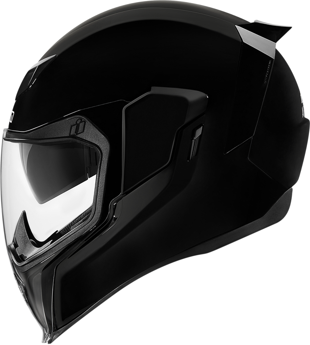 ICON Airflite™ Motorcycle Helmet - Gloss - Black - Large 0101-10857