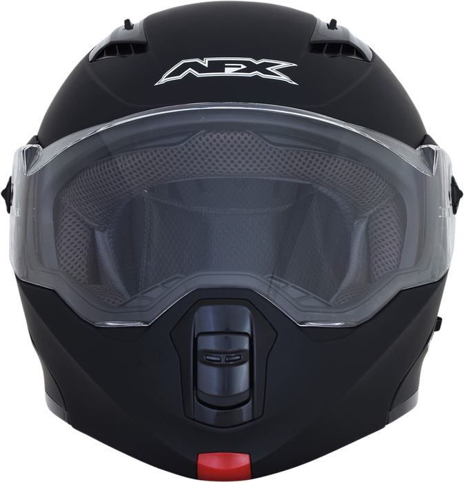 AFX FX-111 Motorcycle Helmet - Matte Black - Large 0100-1781