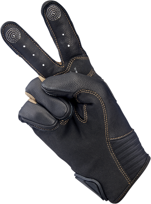 BILTWELL Bridgeport Gloves - Chocolate - Large 1509-0201-304