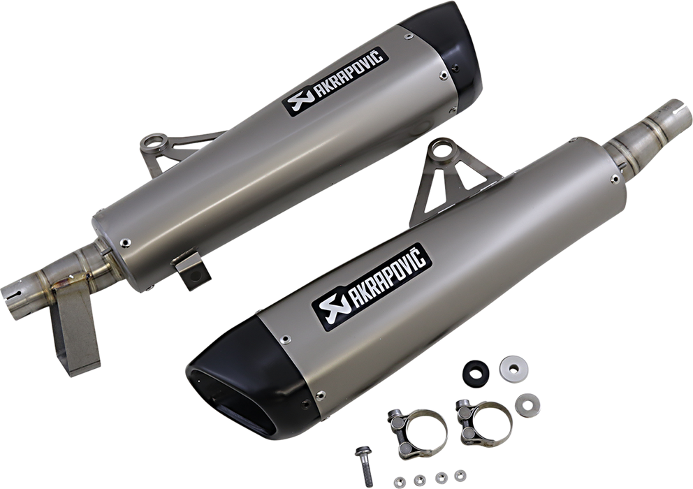 AKRAPOVIC Titanium Mufflers S-T12SO4-HCQT 1811-3944