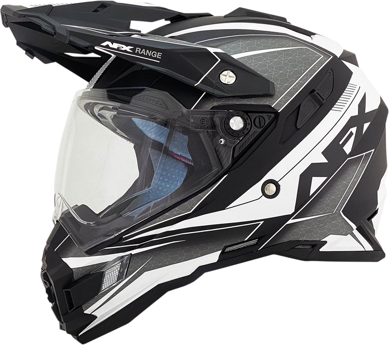 AFX FX-41 Motorcycle Helmet - Range - Matte Black - XL 0140-0064