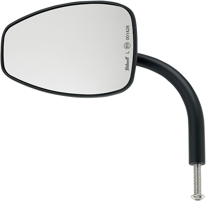 BILTWELL Mirror - Tear Drop - Black 6504-400-131