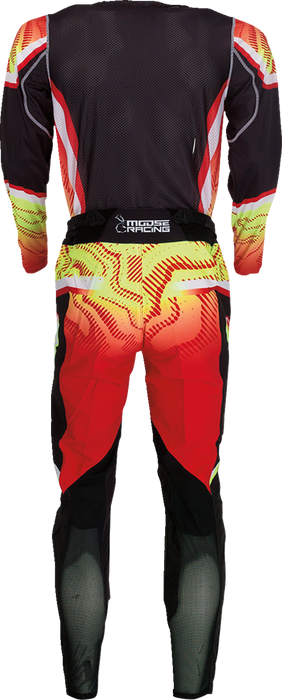 MOOSE RACING Agroid Pants - Red/Yellow/Black - 36 2901-10671