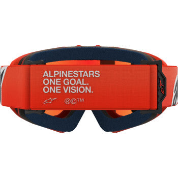 ALPINESTARS Goggles Youth Vision Goggles - Corp - Orange - Red Mirror 5140225-480