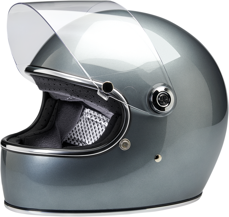 BILTWELL Gringo S Motorcycle Helmet - Metallic Sterling - XS 1003-340-101