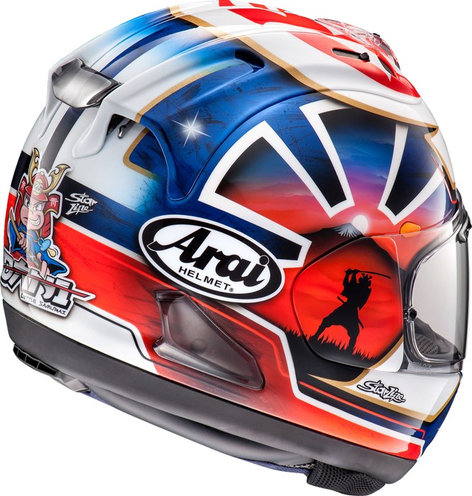 ARAI Corsair-X Motorcycle Helmet - Dani Samurai-2 - Blue - XS 0101-15773