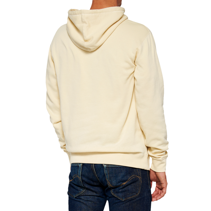 100% Icon Pullover Hoodie - Chalk - Medium 20029-00006