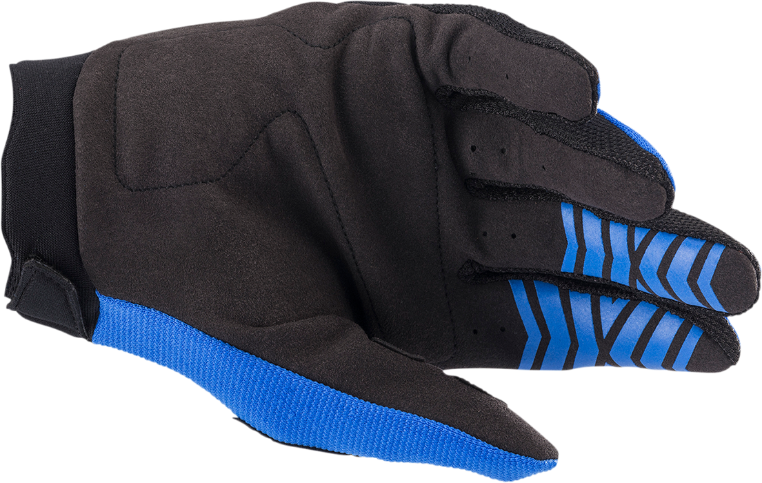 ALPINESTARS Youth Full Bore Gloves - Blue/Black - XS 3543622-713-XS