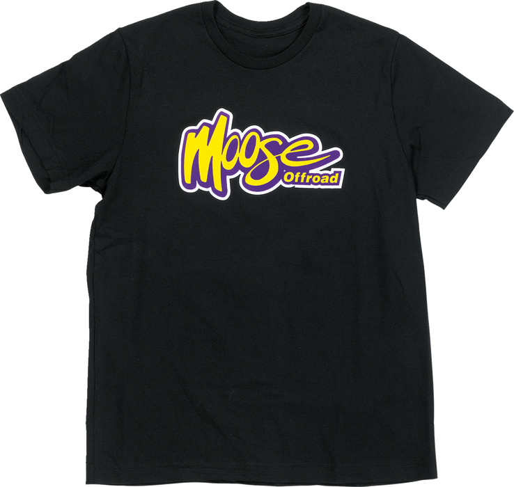 MOOSE RACING Youth Off-Road T-Shirt - Black - XL 3032-3701