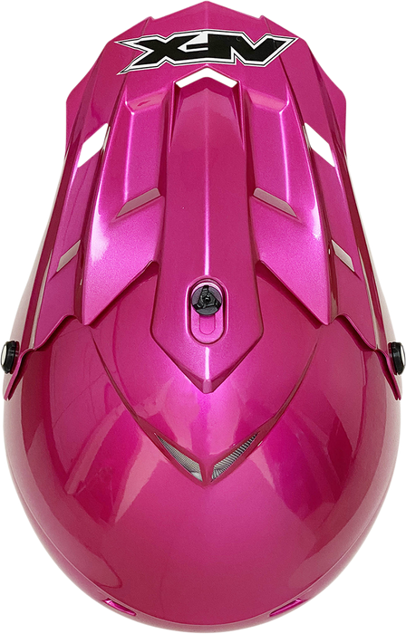 AFX FX-17Y Motorcycle Helmet - Fuchsia - Medium 0111-0947