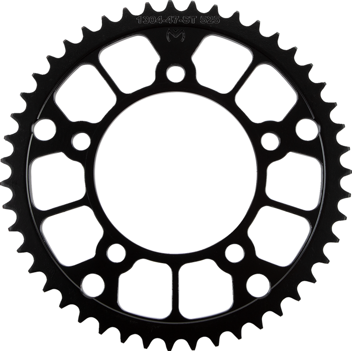 MOOSE RACING Steel Rear Sprocket - Honda - 47 Tooth 1210-1304-47-ST