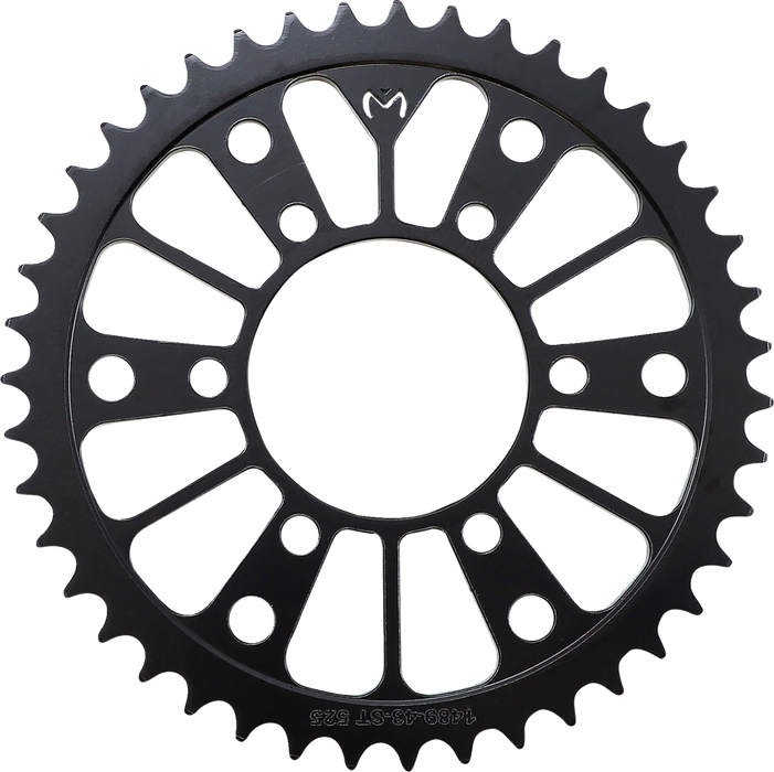 MOOSE RACING Steel Rear Sprocket - Kawasaki - 43 Tooth 1210-1489-43-ST