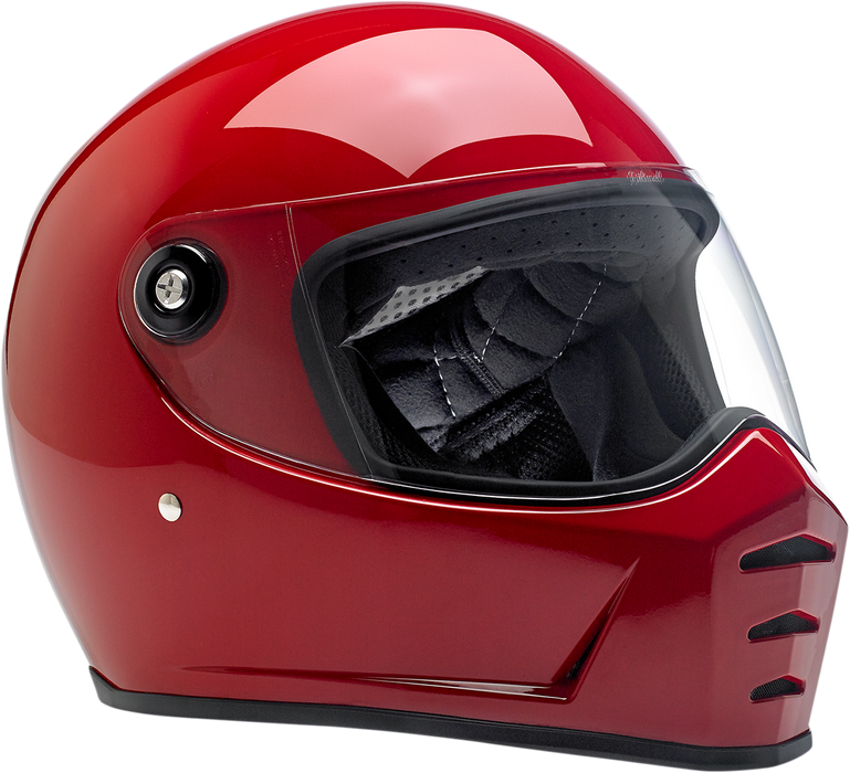 BILTWELL Lane Splitter Helmet - Gloss Blood Red - Medium 1004-837-103