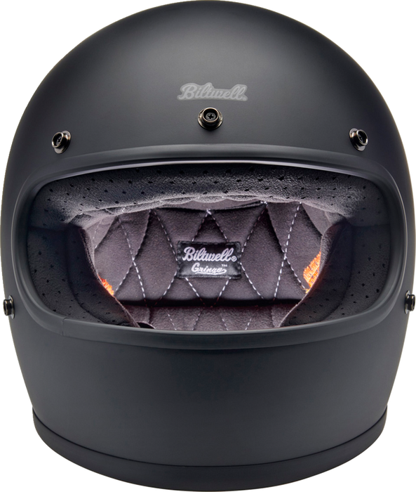 BILTWELL Gringo S Motorcycle Helmet - Flat Black - XS 1003-201-501