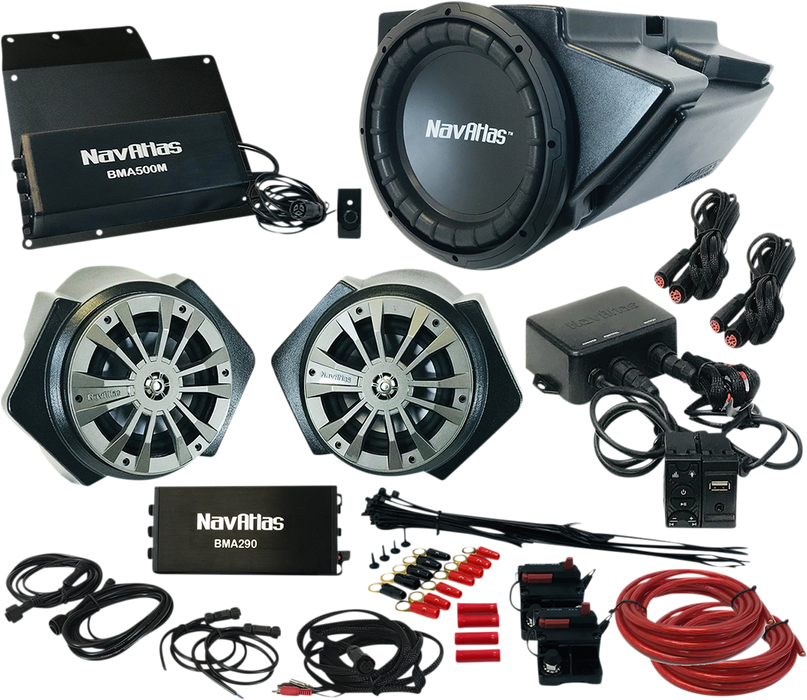 NAVATLAS Audio Kit - Zone 3 - Turbo RZR4ZONE3