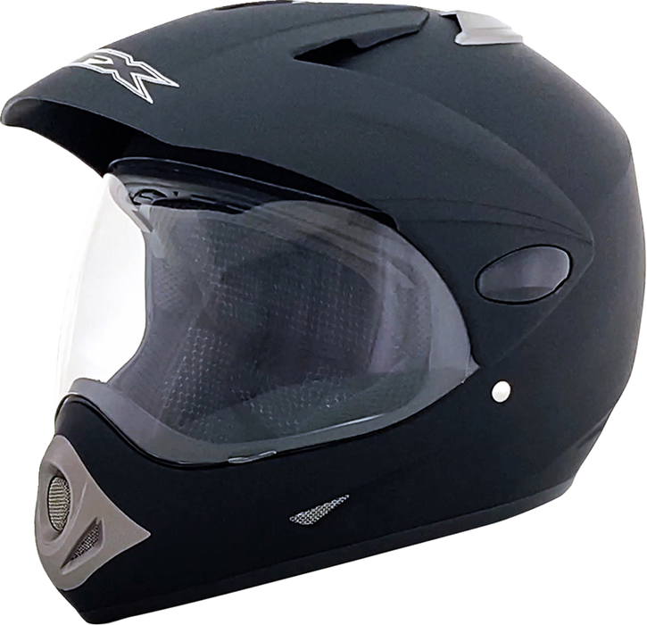 AFX FX-37X Motorcycle Helmet - Matte Black - Medium 0140-0223