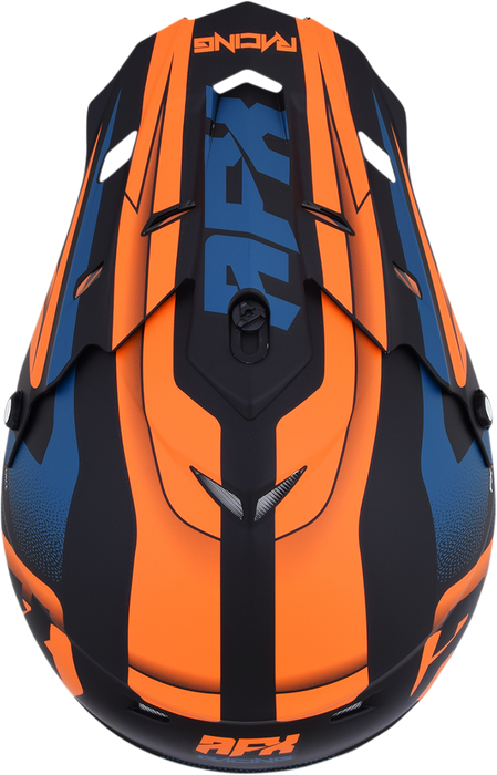 AFX FX-17 Peak - Force - Matte Black/Orange/Blue 0132-1175