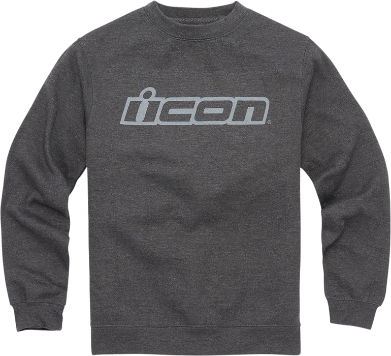 ICON ICON Slant™ Crewneck Sweatshirt - Charcoal - Medium 3050-5837