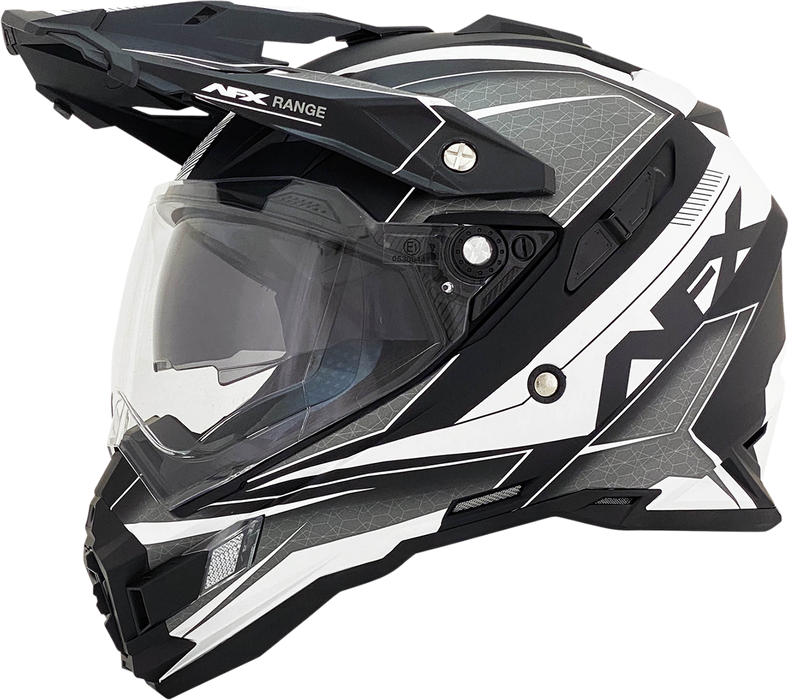 AFX FX-41 Motorcycle Helmet - Range - Matte Black - 2XL 0140-0065