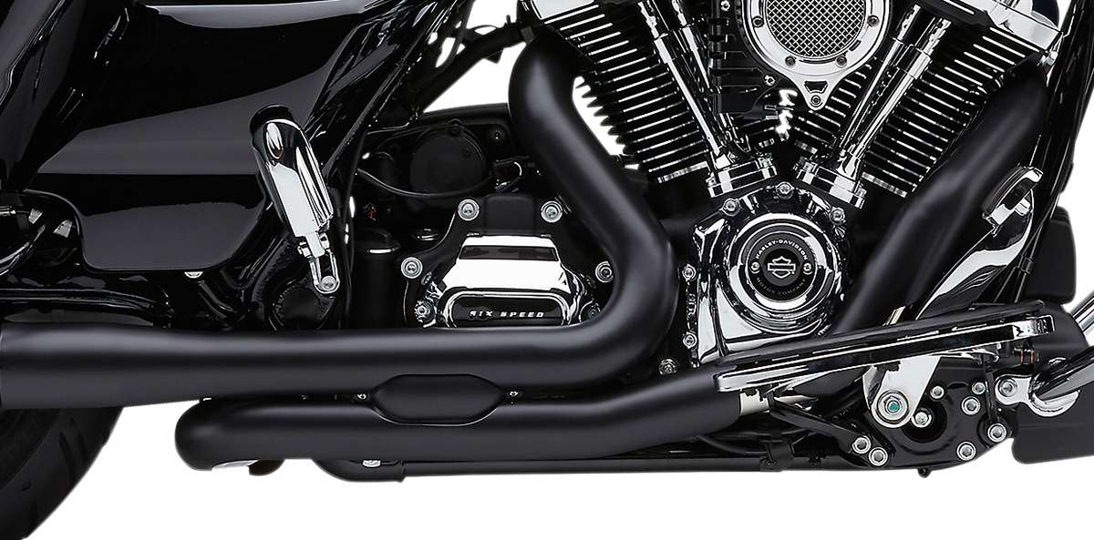 COBRA Pro Chamber Headpipes - Black USE17-18 AFTRMRKT MUFFLRS 6255RB