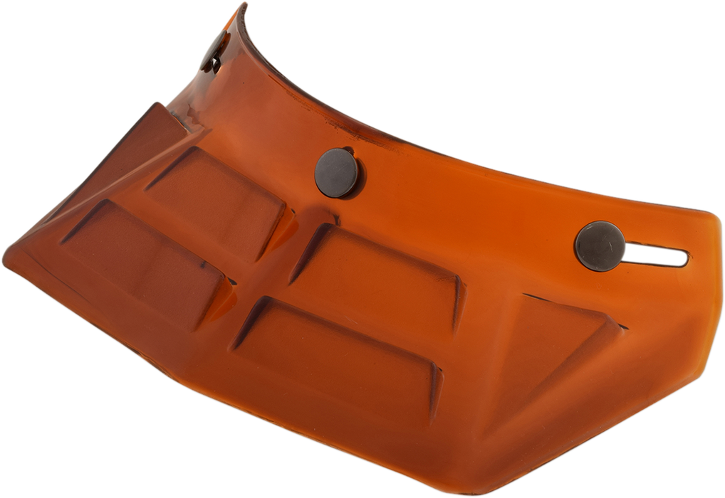 AFX Vintage 3-Snap Visor - 6-Vents - Amber 0132-1029