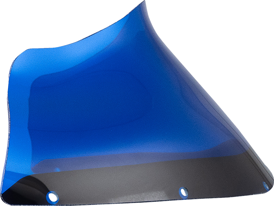 KLOCK WERKS Kolor Flare™ Windshield - 9" - Blue - FXRP KWW-02-0615