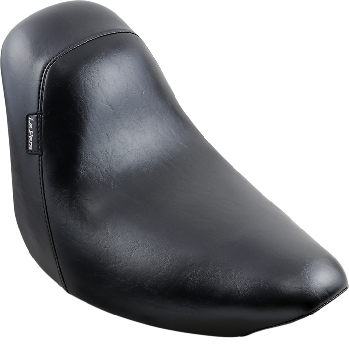 LE PERA Bare Bones Solo Seat - Smooth - Black - FXST LGK-007